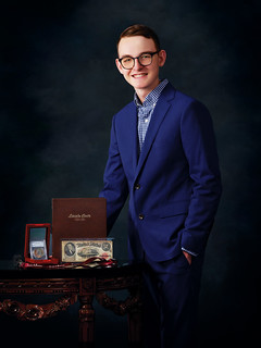 Portrait of Hunter Hicks, ANA and PNG member numismatist serving the entire DMV